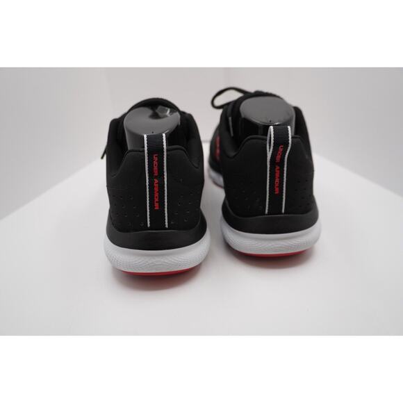 Under Armour UA CHARGED ASSERT 8 Black Orange White 10.5 active gym casual 34-03 - Picture 11 of 12